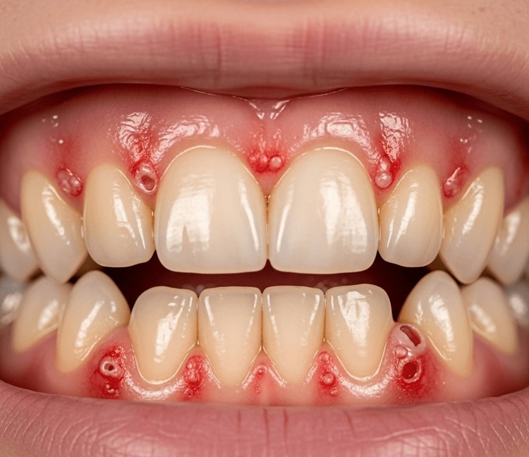 allergic reaction to dentures