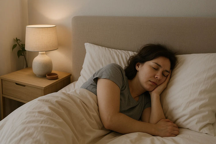 best side to sleep with toothache at night