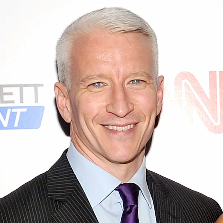 Anderson Cooper's smile 